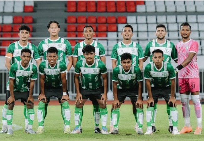 Ilustrasi Skuad PSMS Medan. [Instagram]